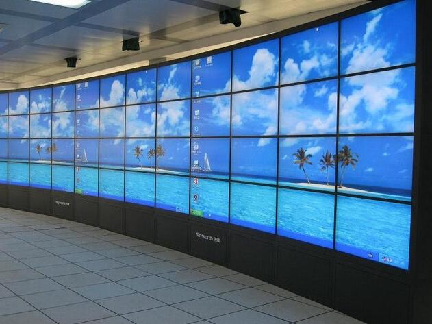 清遠市云安人民法院室內(nèi)PH6全彩色LED顯示屏